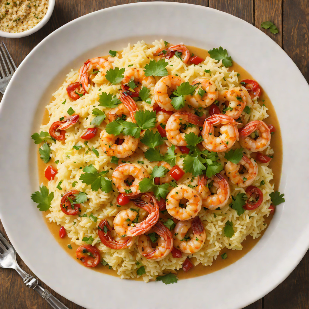 Soulful Cajun-Spiced Shrimp and Grits