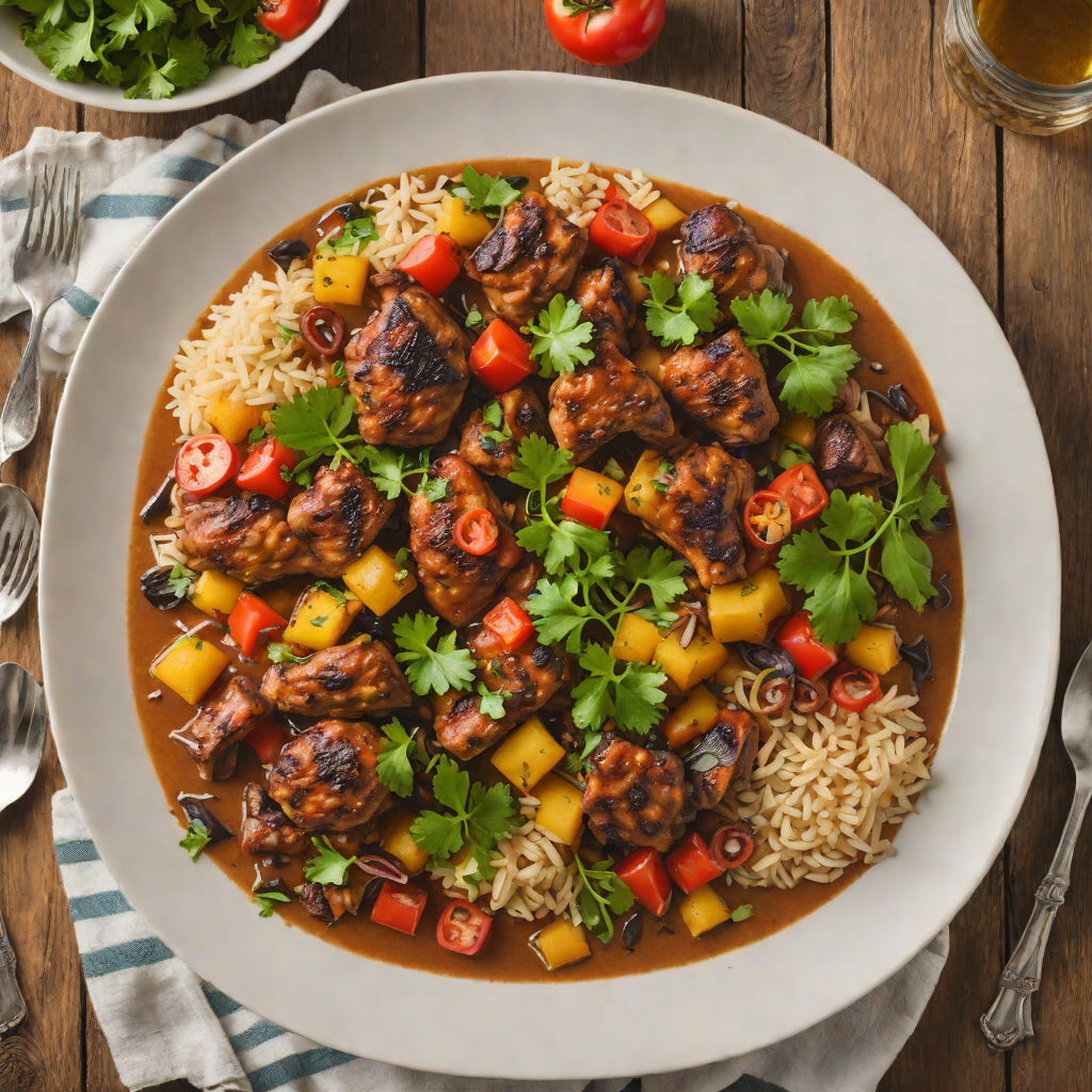 One-Pot Spicy Caribbean Jerk Chicken Stew