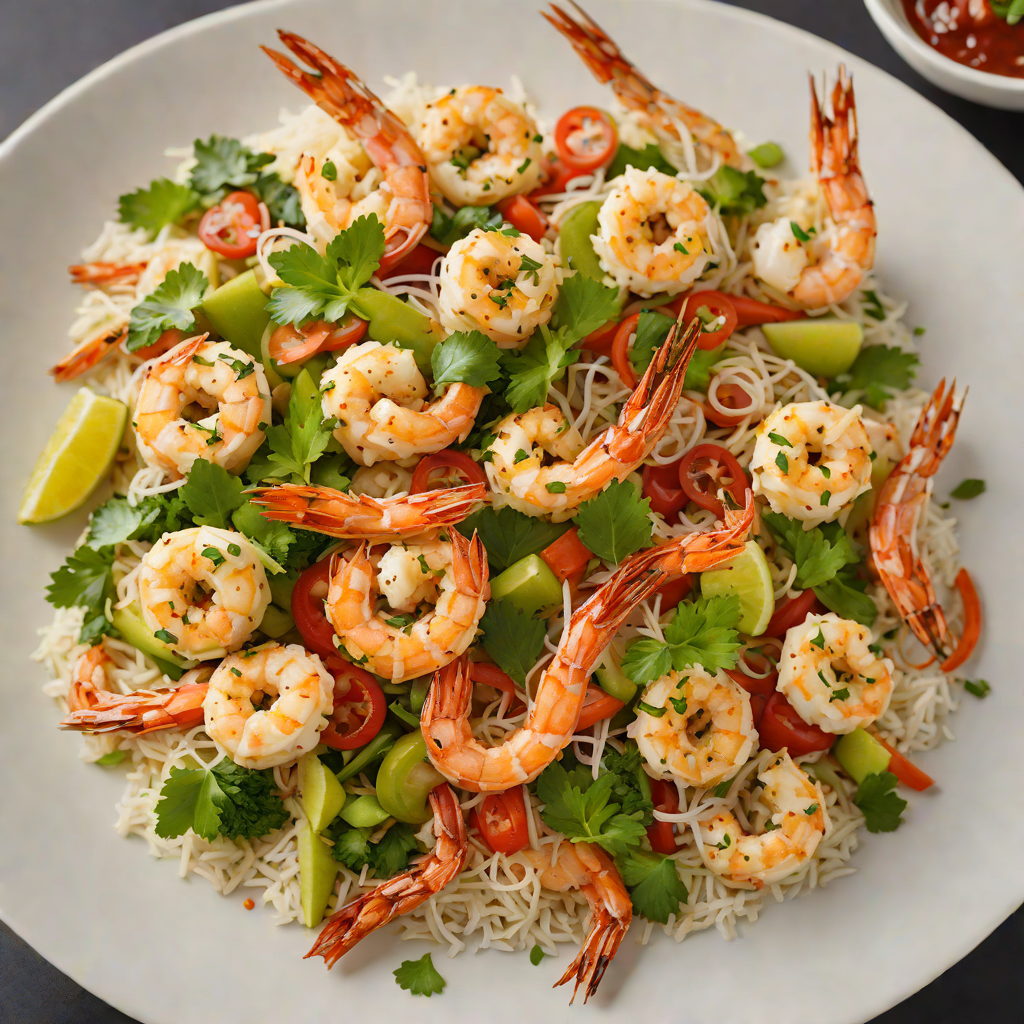 Tiki-Style Spiced Coconut Shrimp Stir Fry