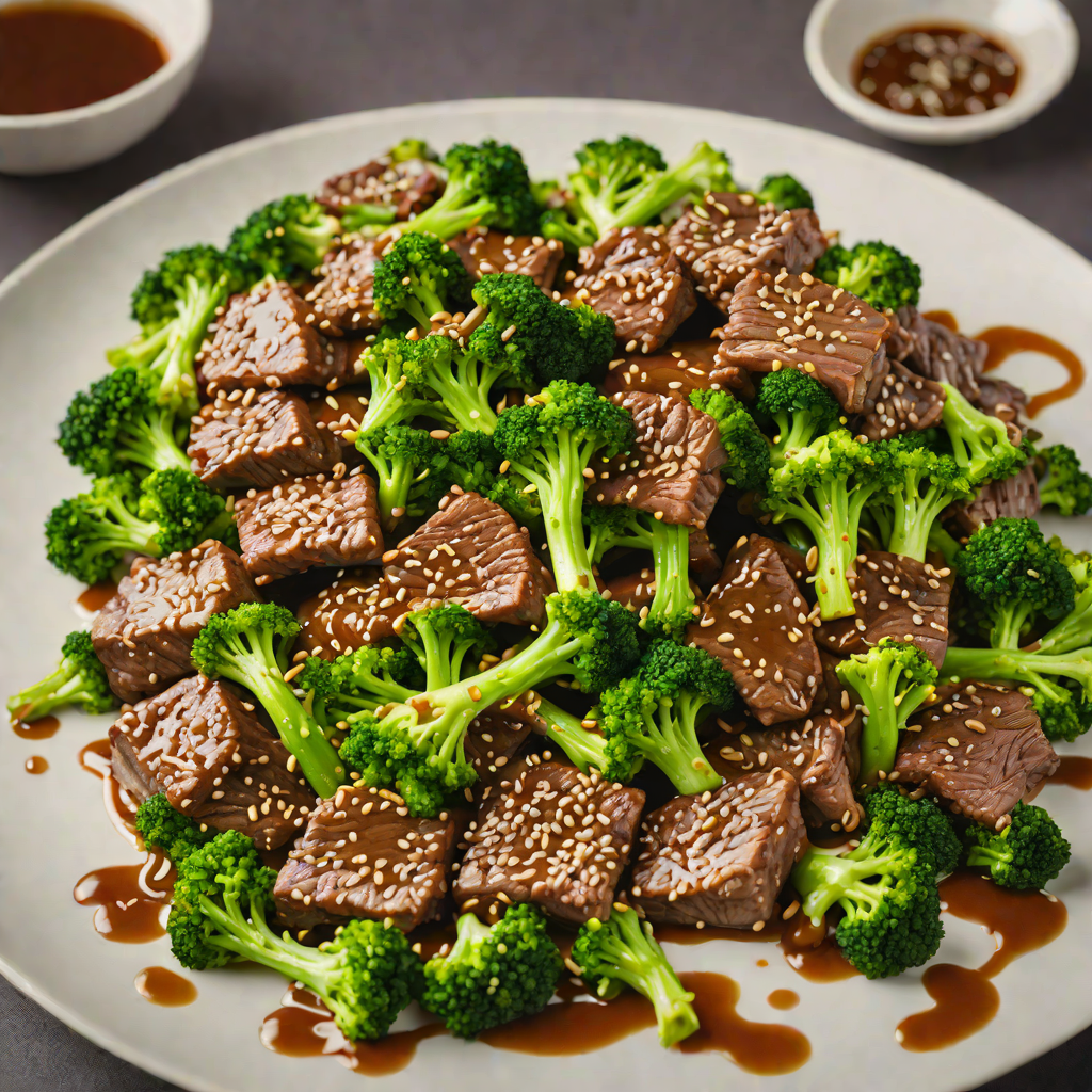 Sautéed Beef and Broccoli with Ginger Soy Glaze