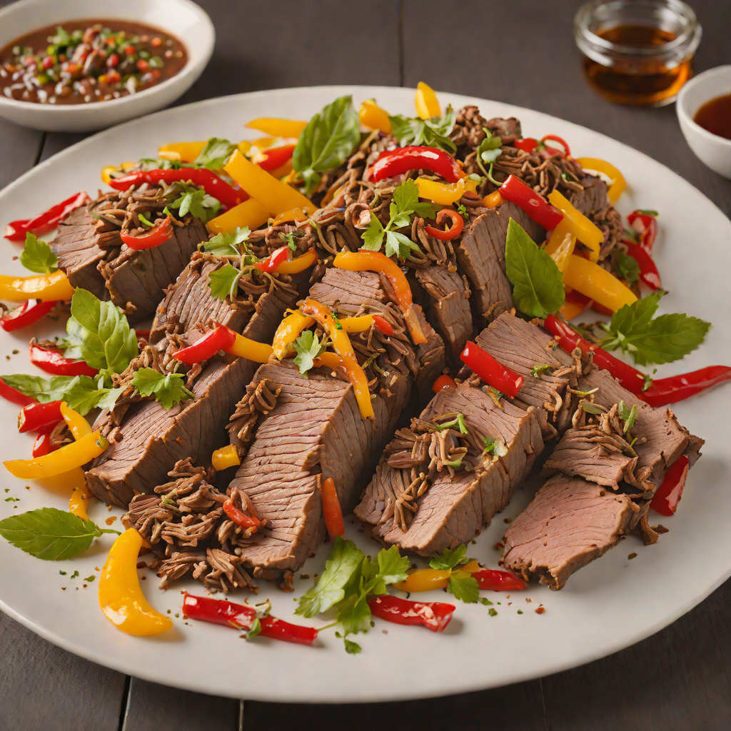 Slow-Roasted Italian Beef with Sweet Peppers