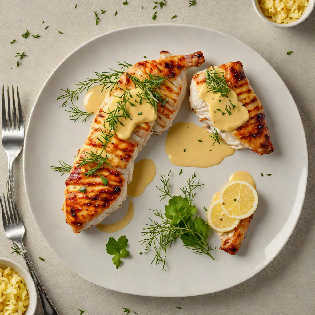 Pan-Seared Chicken with Regional Herb Compound Butter