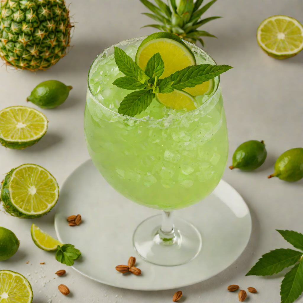 Tropical Minted Rum Daiquiri