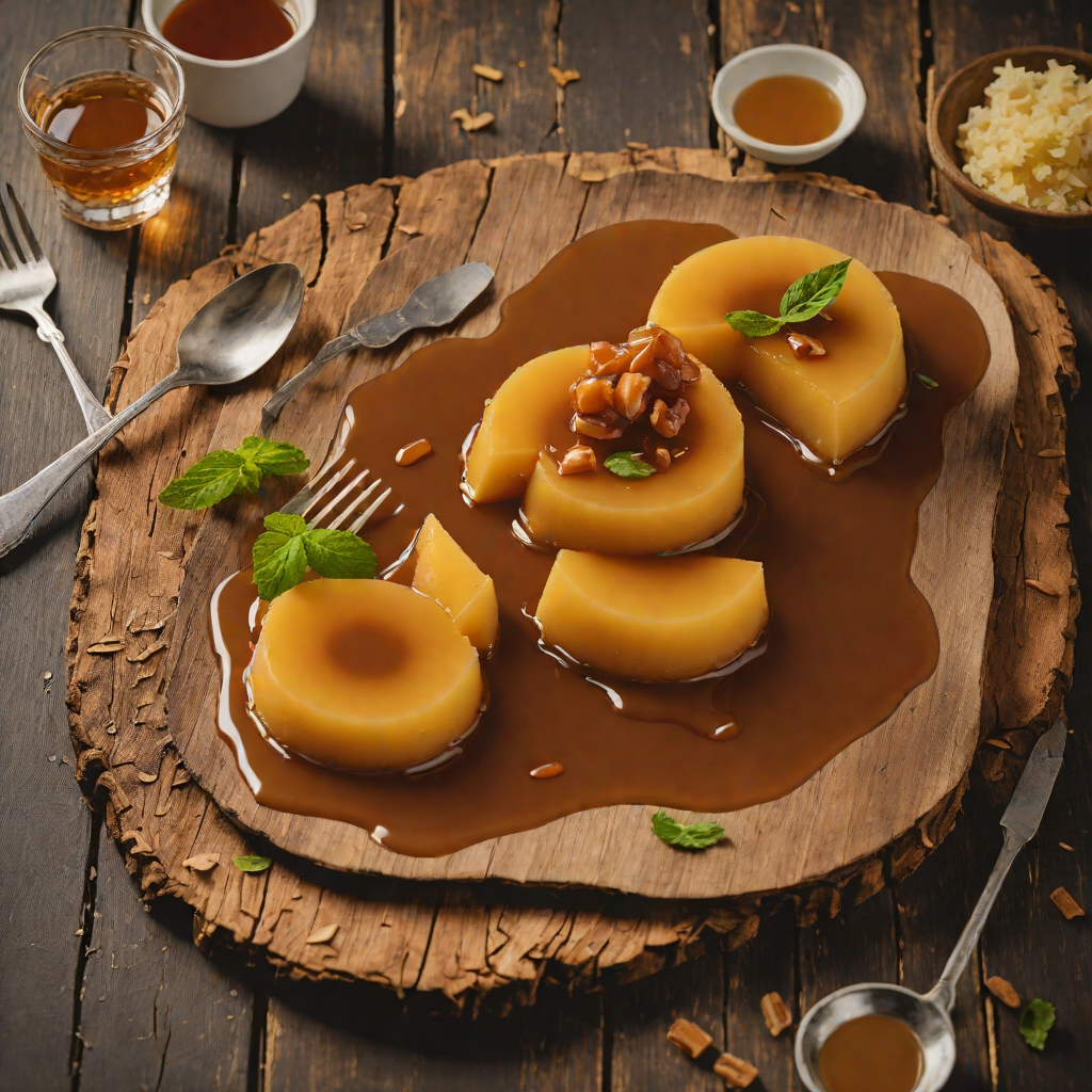 Cuban-Style Rum-Soaked Flan with Caramel Sauce