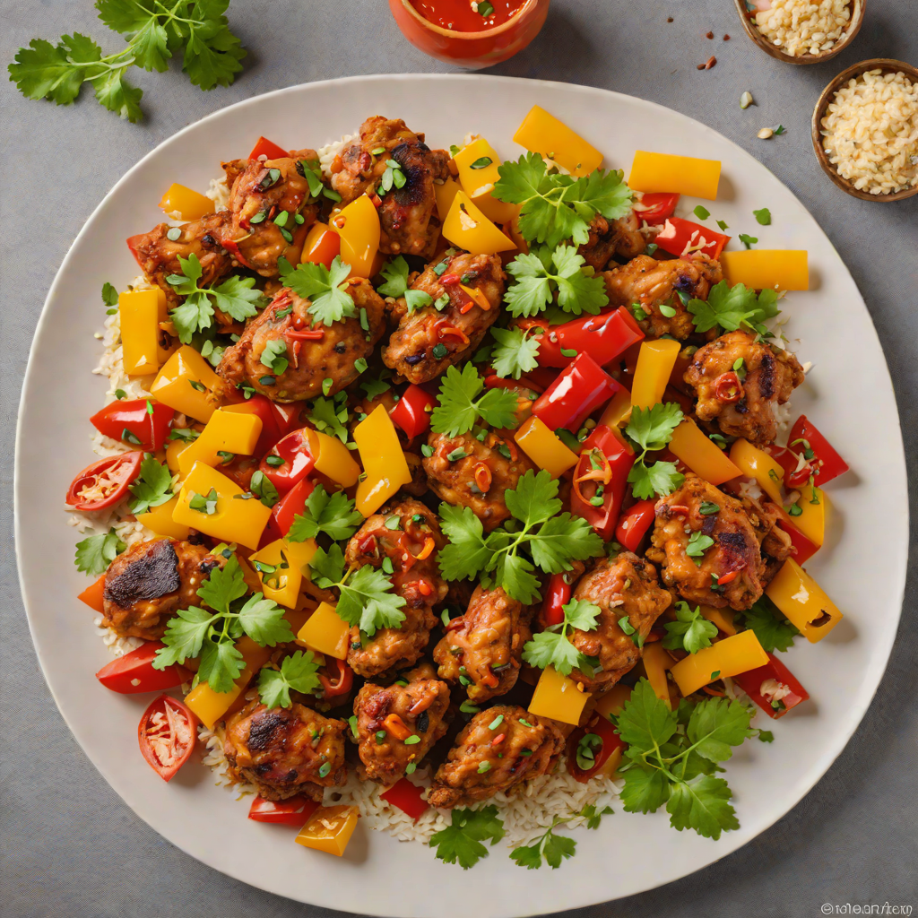 Ethiopian-Inspired Spiced Chicken Tibs with Berbere and Bell Peppers