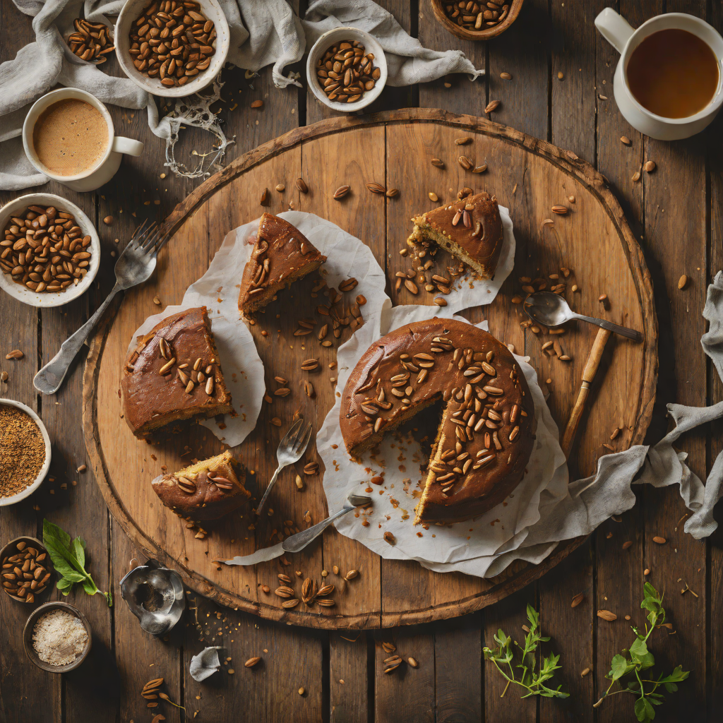 Ethiopian Coffee-Infused Cardamom Spiced Cake