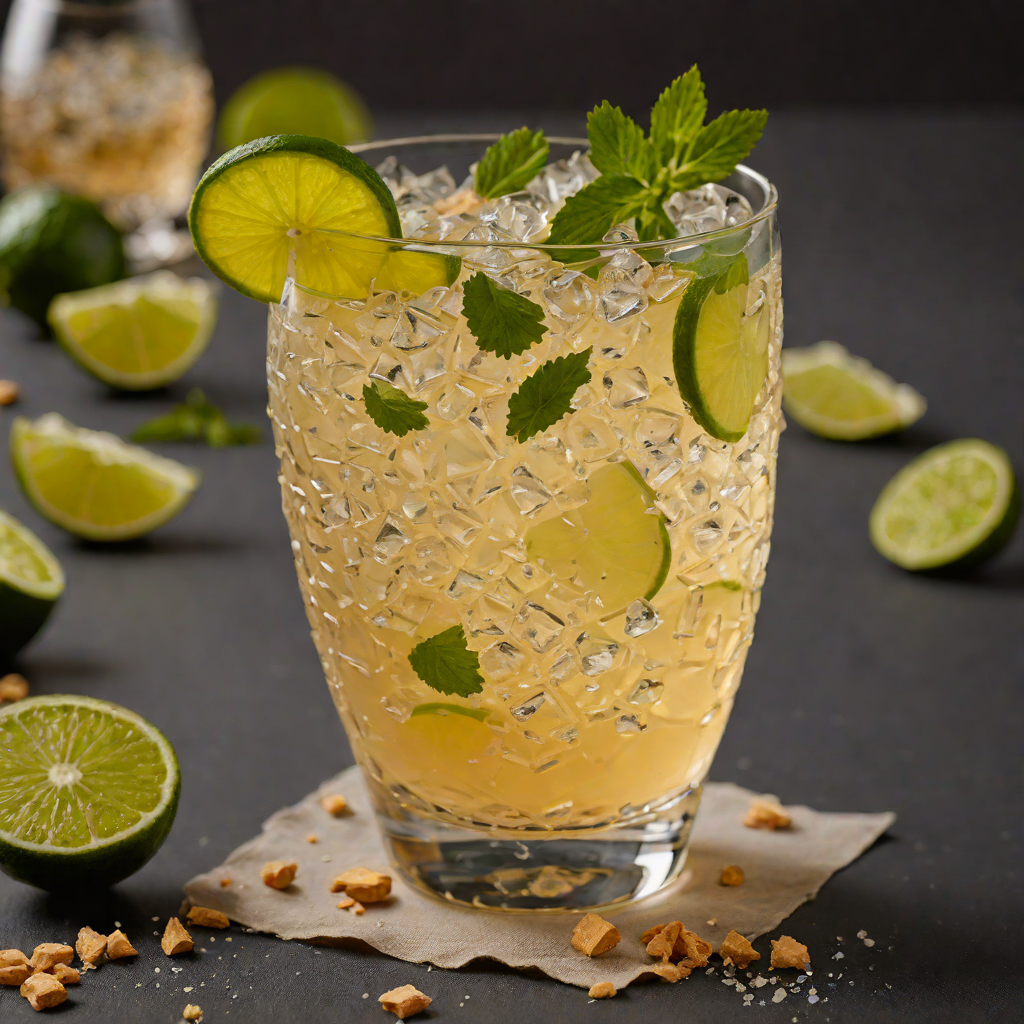 Ginger-Lime Mezcal Spritz