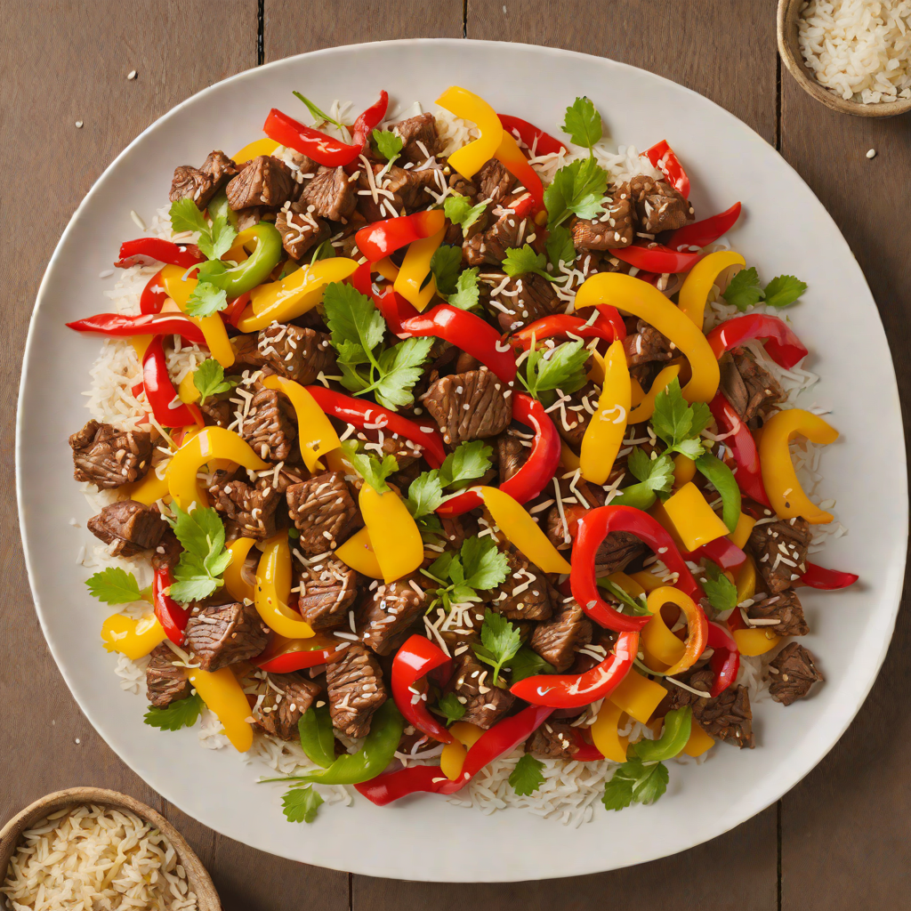 Stir-Fried Beef with Bell Peppers and Coconut Aminos