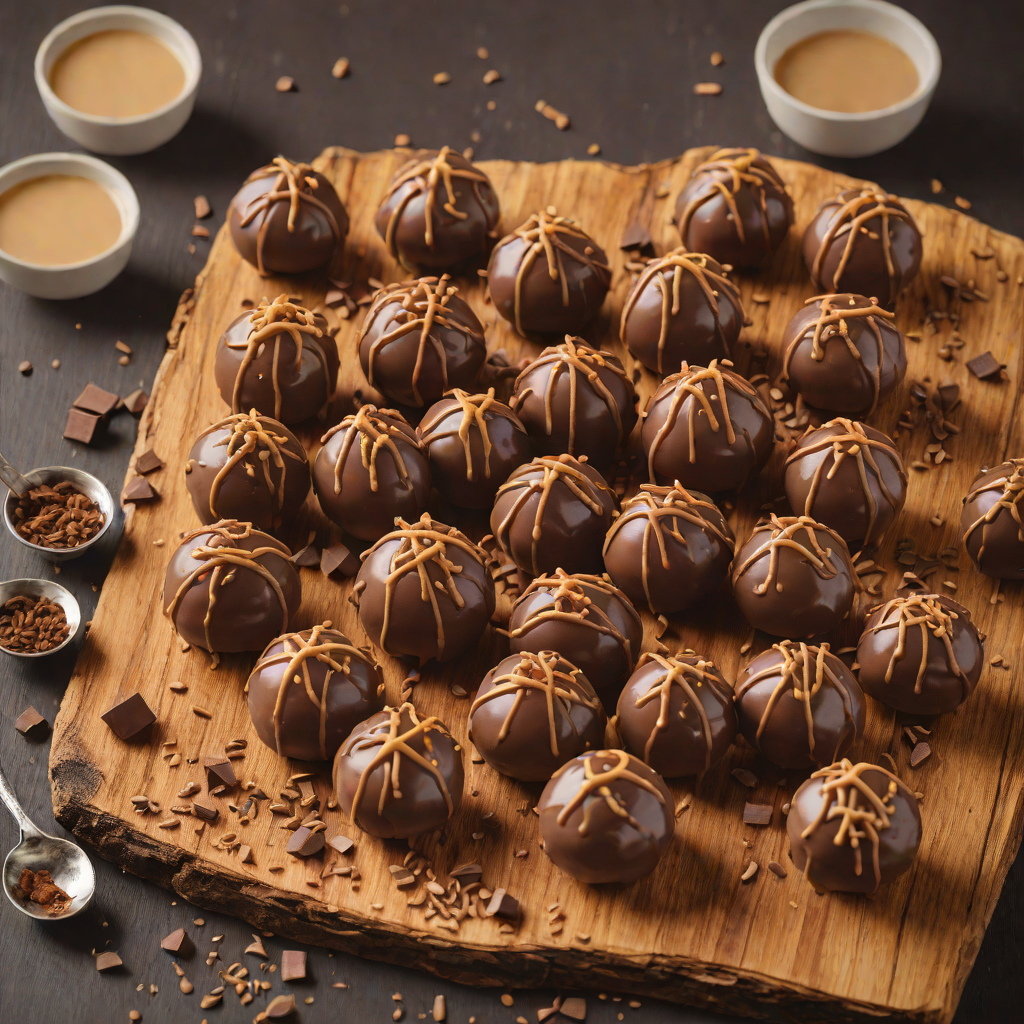Chocolate Brigadeiro Fudge Truffles with Sweetened Condensed Milk