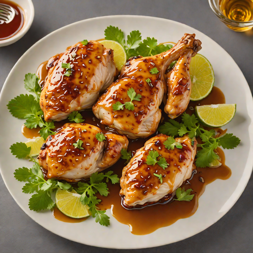 Pan-Seared Chicken with Spicy Honey-Lime Glaze