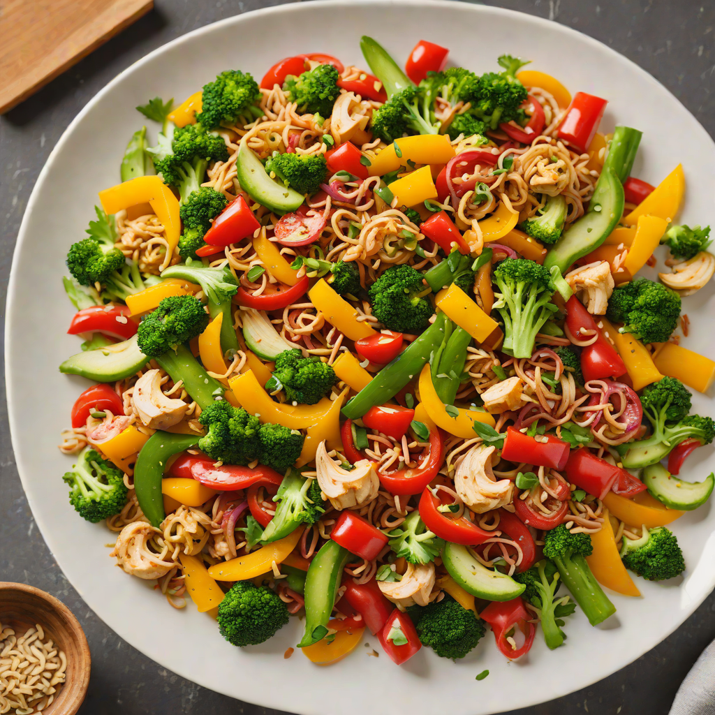 Garlic-Chili Stir Fry with Vitamin C Boost Vegetables