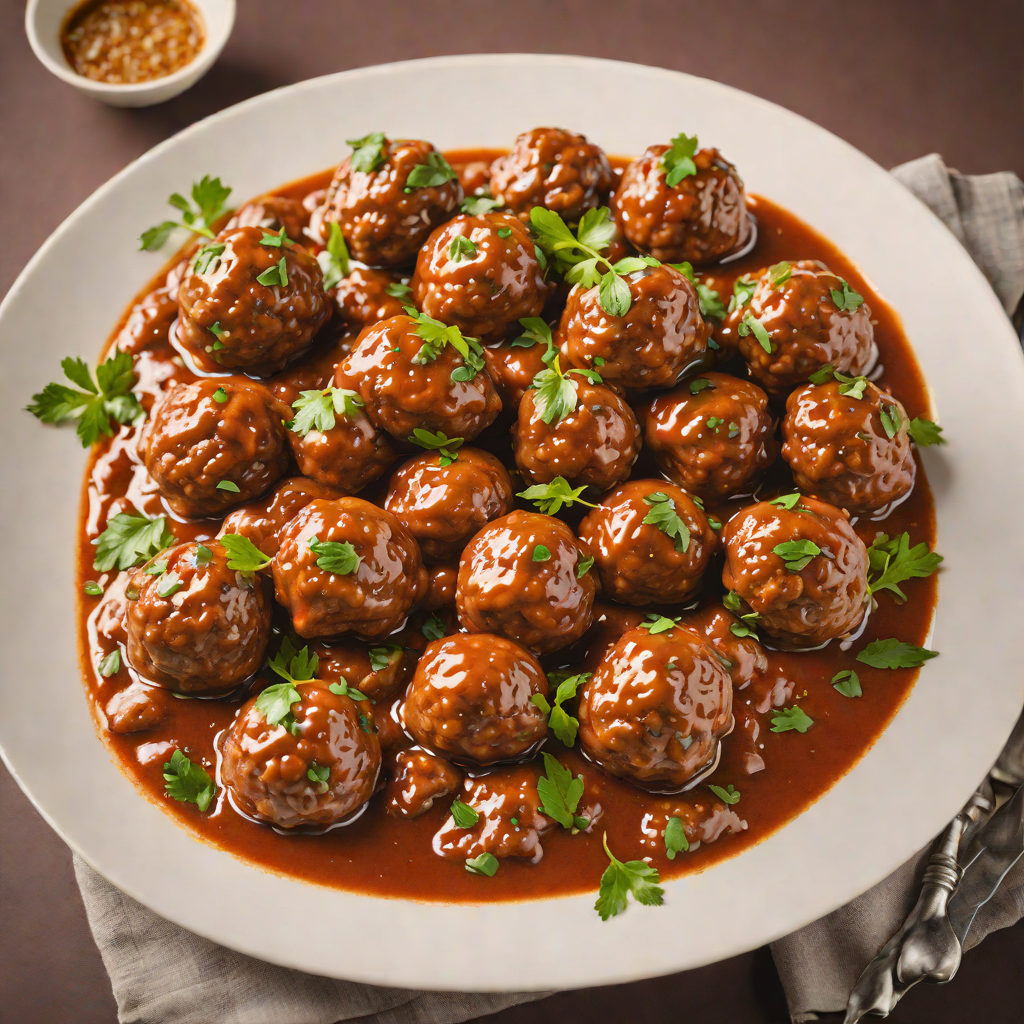 Braised Meatballs in Rich Tomato Gravy