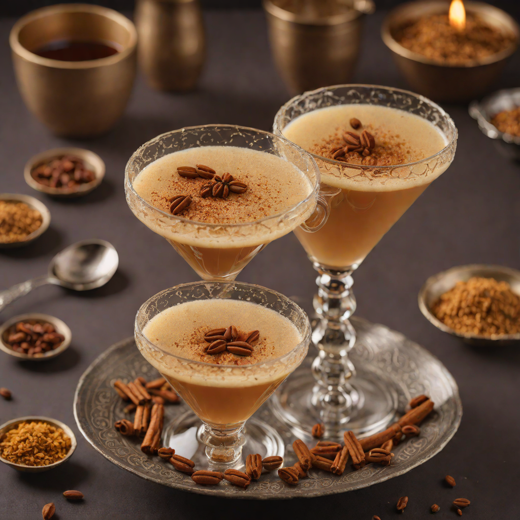 Ethiopian Atayef-Inspired Spiced Coffee with Cardamom and Cinnamon