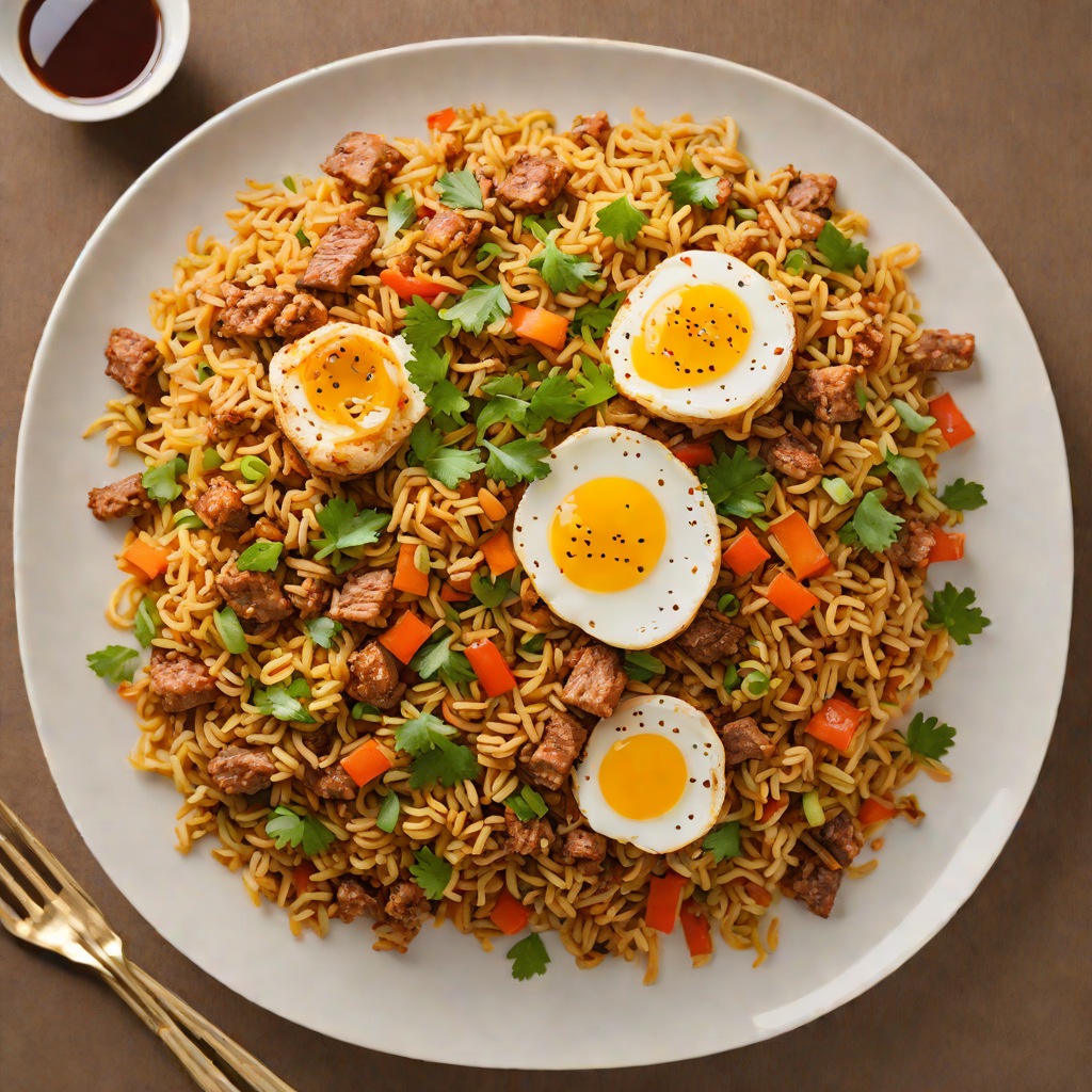 Korean-Inspired Kimchi Fried Rice with Pork