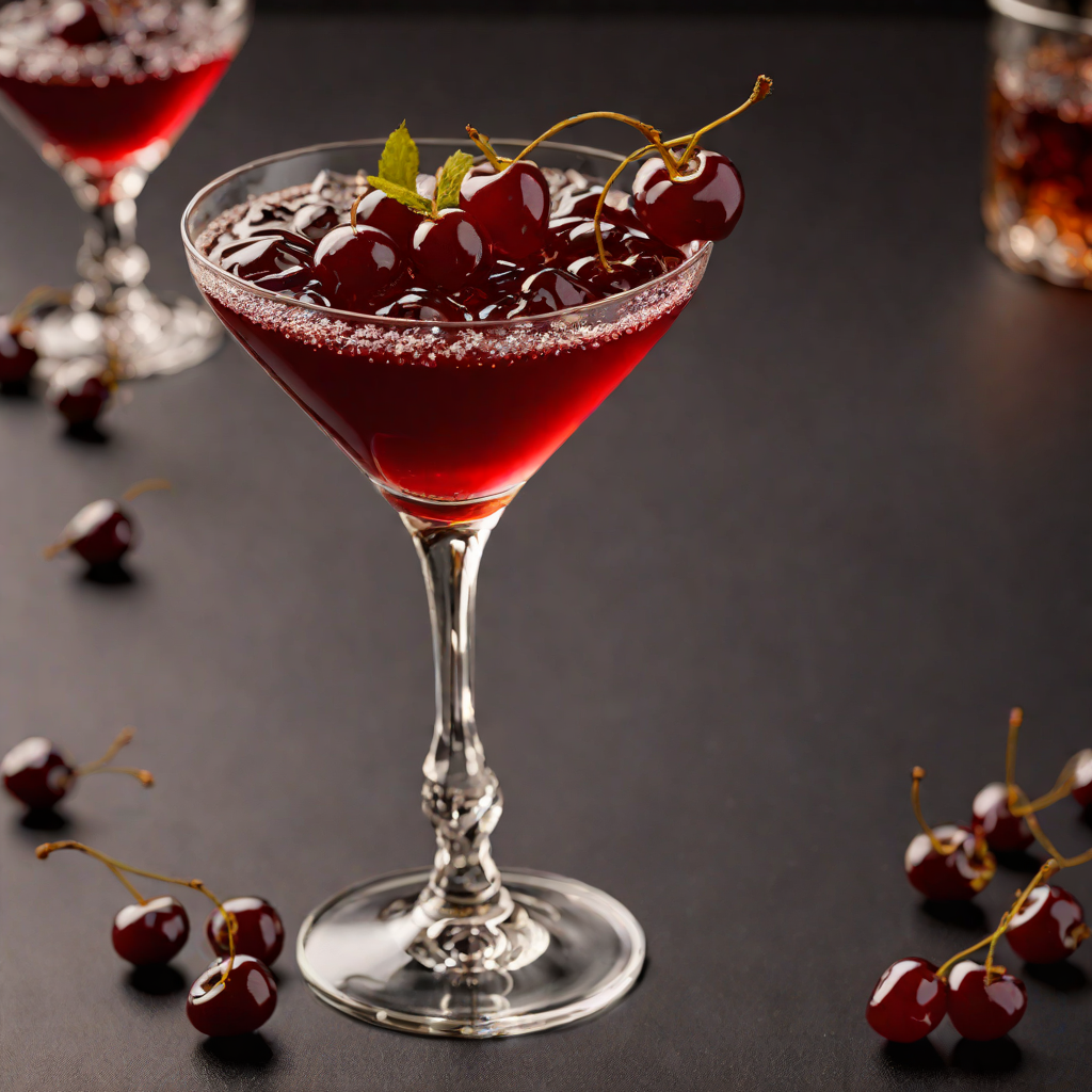 Velvet Bourbon Cherry Manhattan