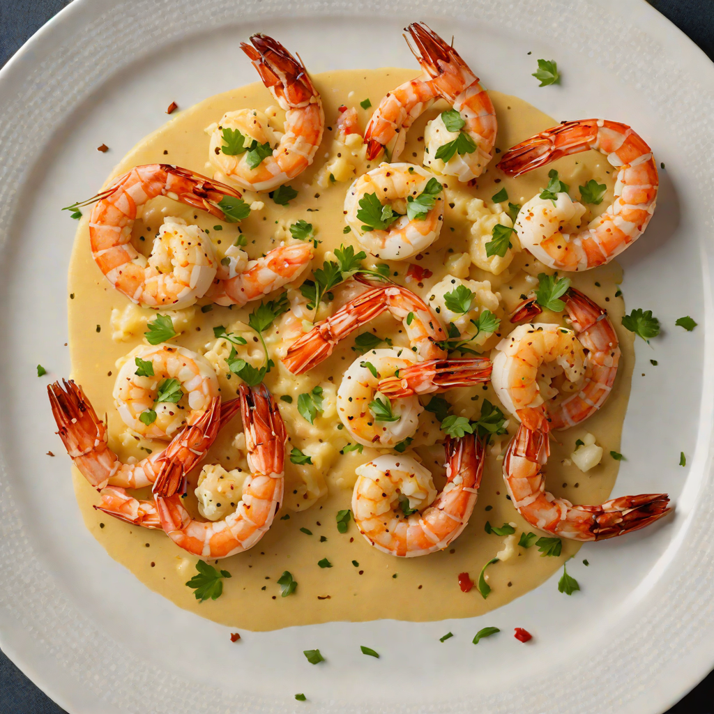 Seared Coastal Shrimp with Spicy Georgia Grits