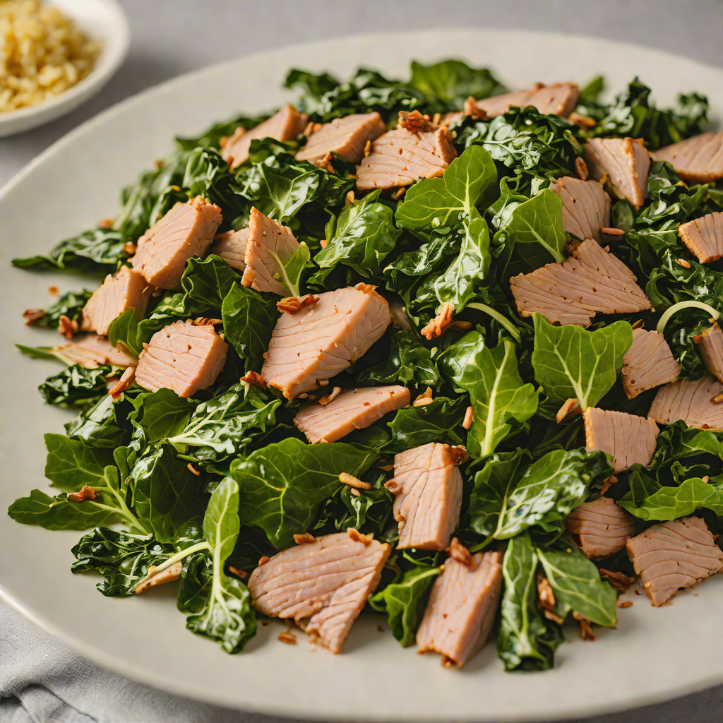 Savory Collard Greens with Smoked Turkey and Garlic
