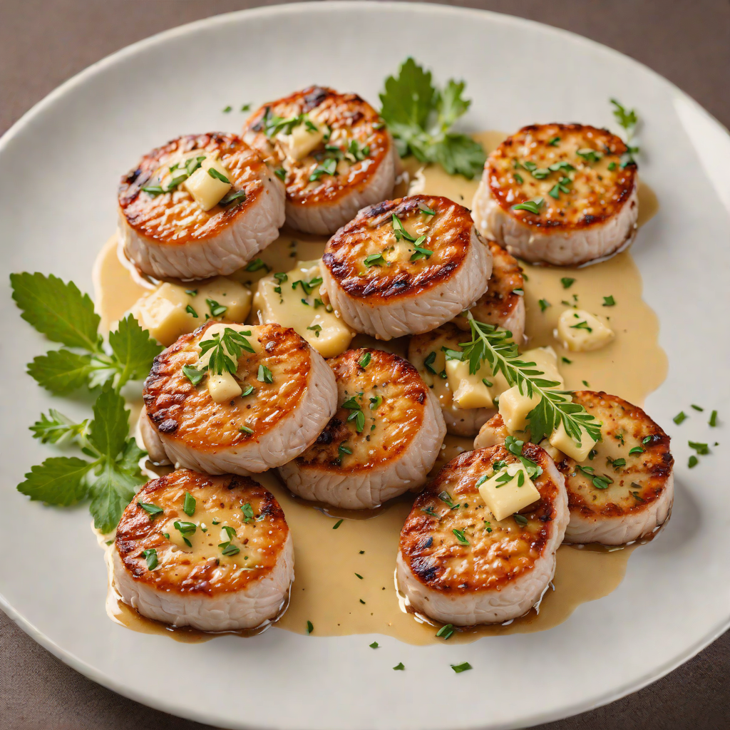 Pan-Fried Pork Tenderloin Medallions with Garlic Butter