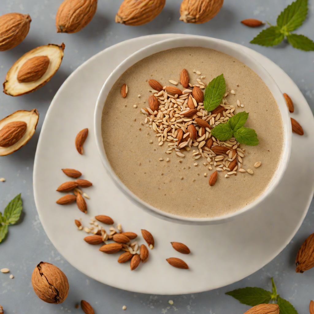 Almond Butter Hemp Seed Keto Smoothie