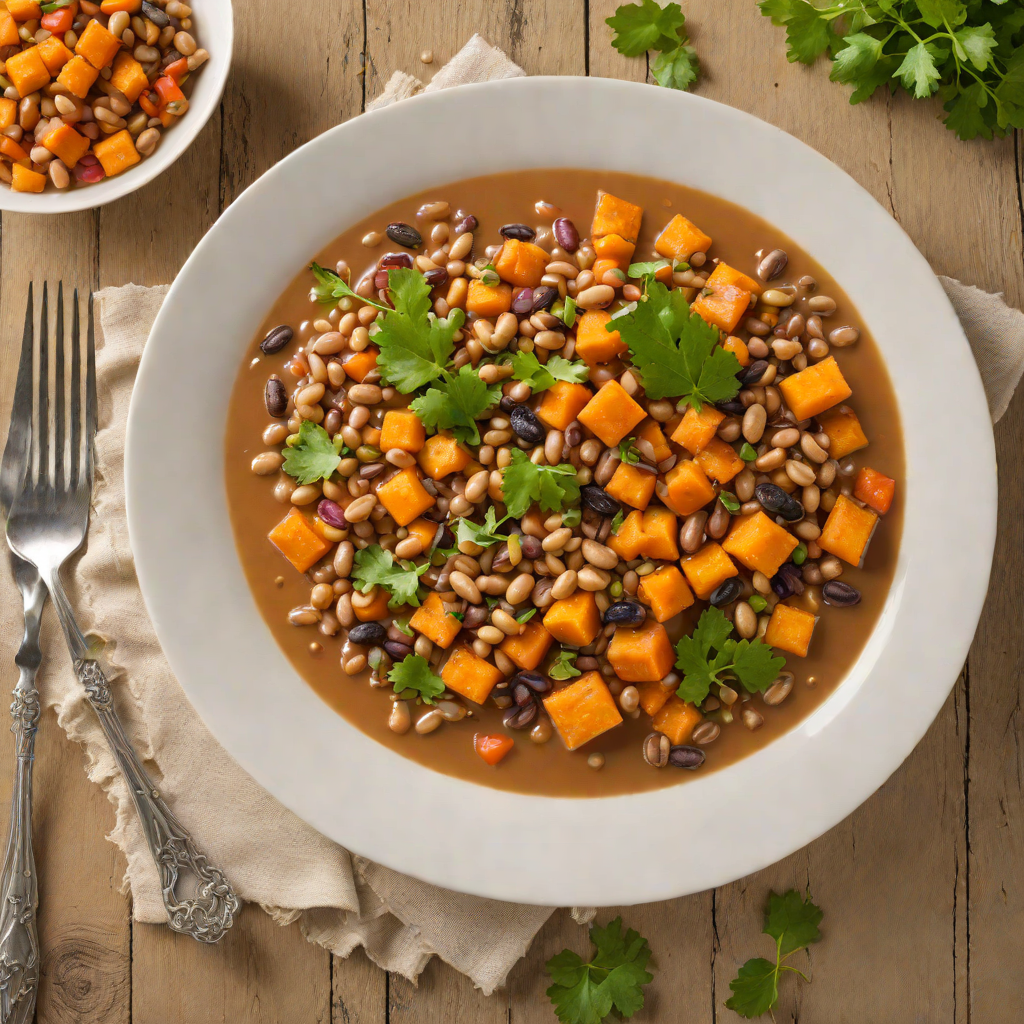 Georgia Sweet Potato and Black-Eyed Pea Stew