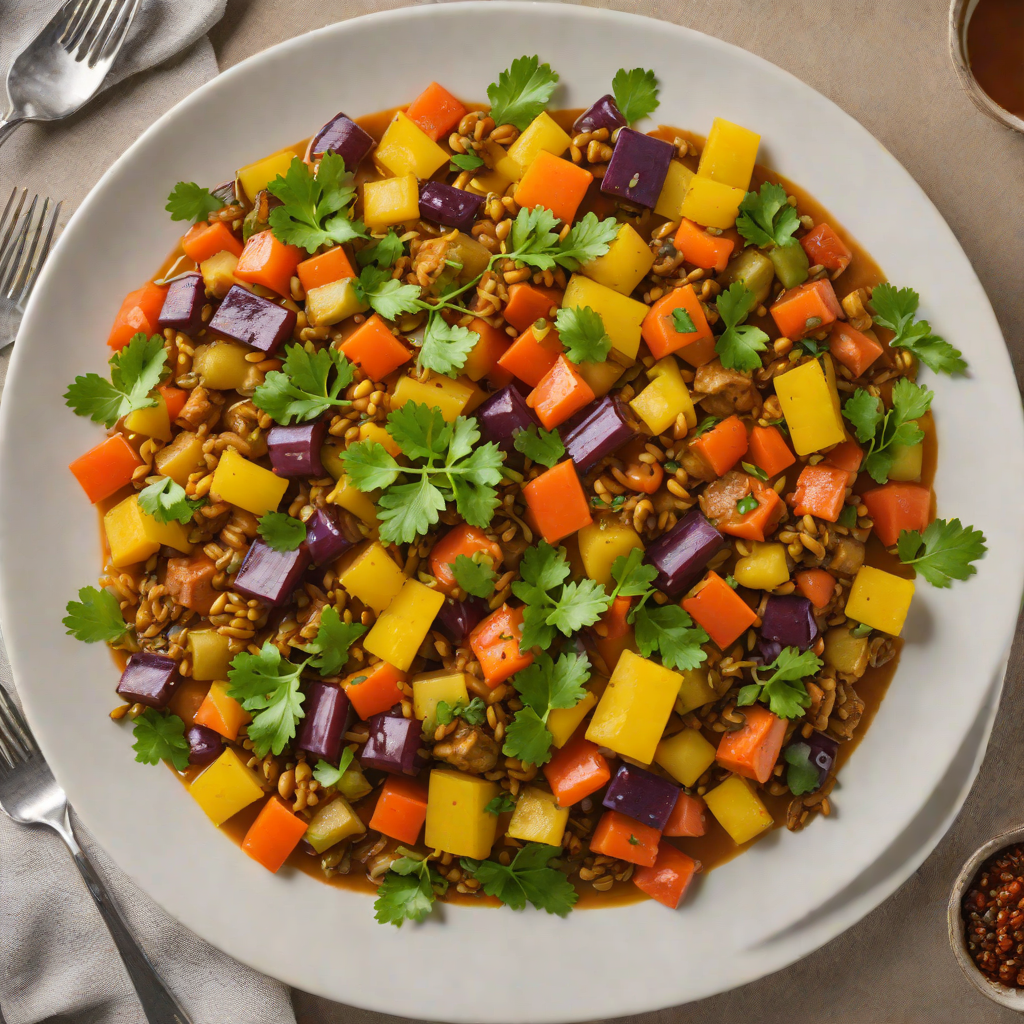 Atakilt Wat Braised Ethiopian Vegetable Medley
