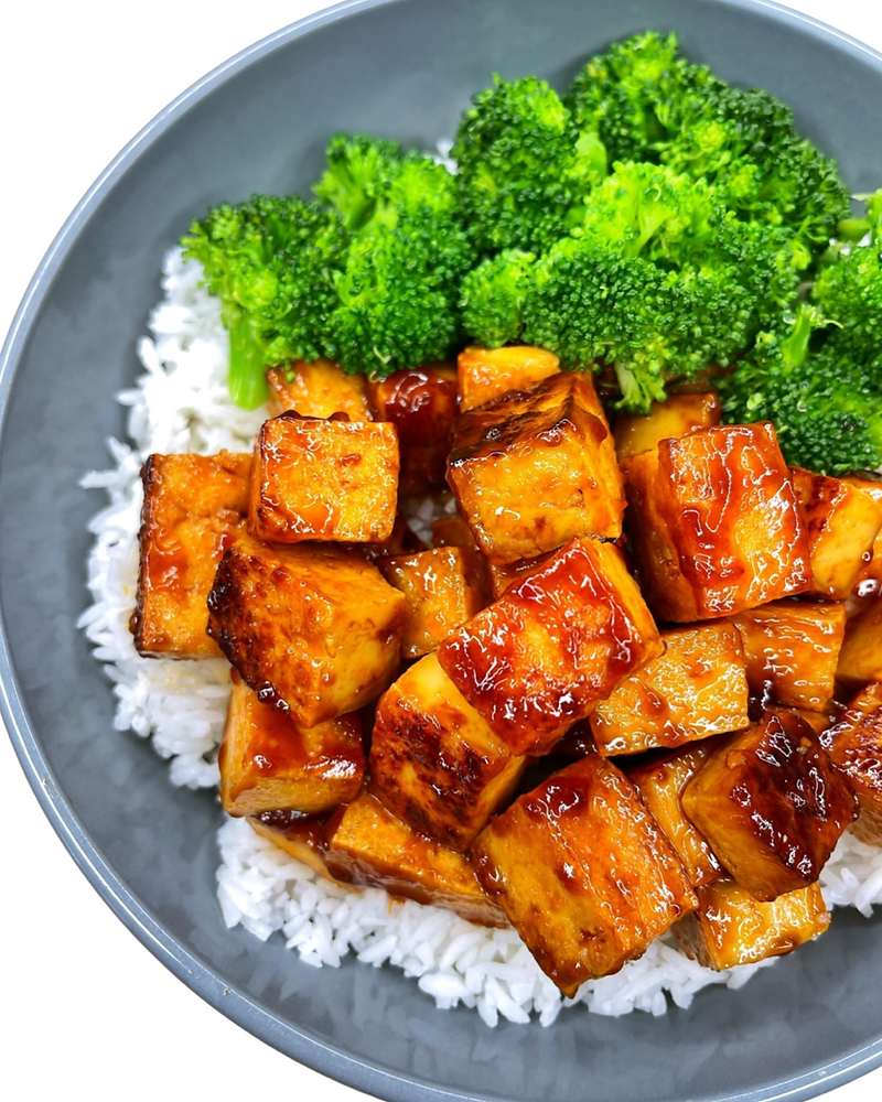 Spicy Maple-Glazed Tofu Stir-Fry