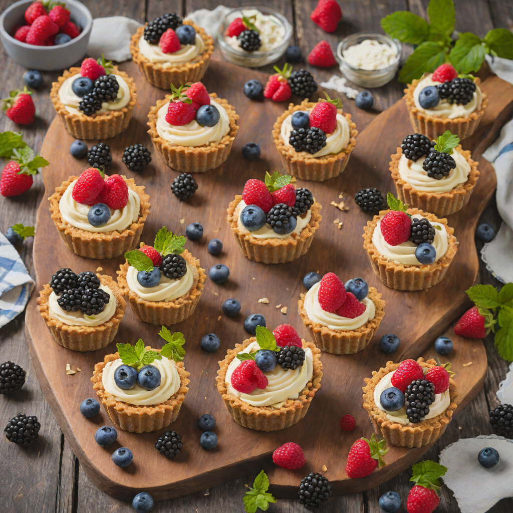 No-Bake Mixed Berry Cheesecake Cups with Graham Cracker Crust