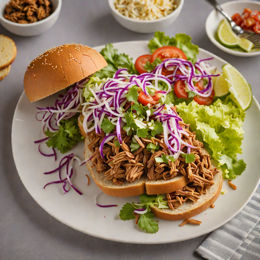 Slow-Cooked Spiced Pulled Pork with Tangy Slaw