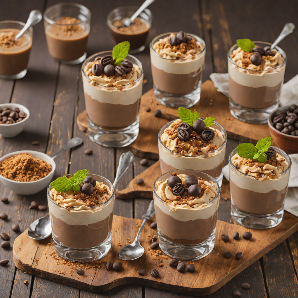 Espresso-Infused Mocha Tiramisu Parfaits