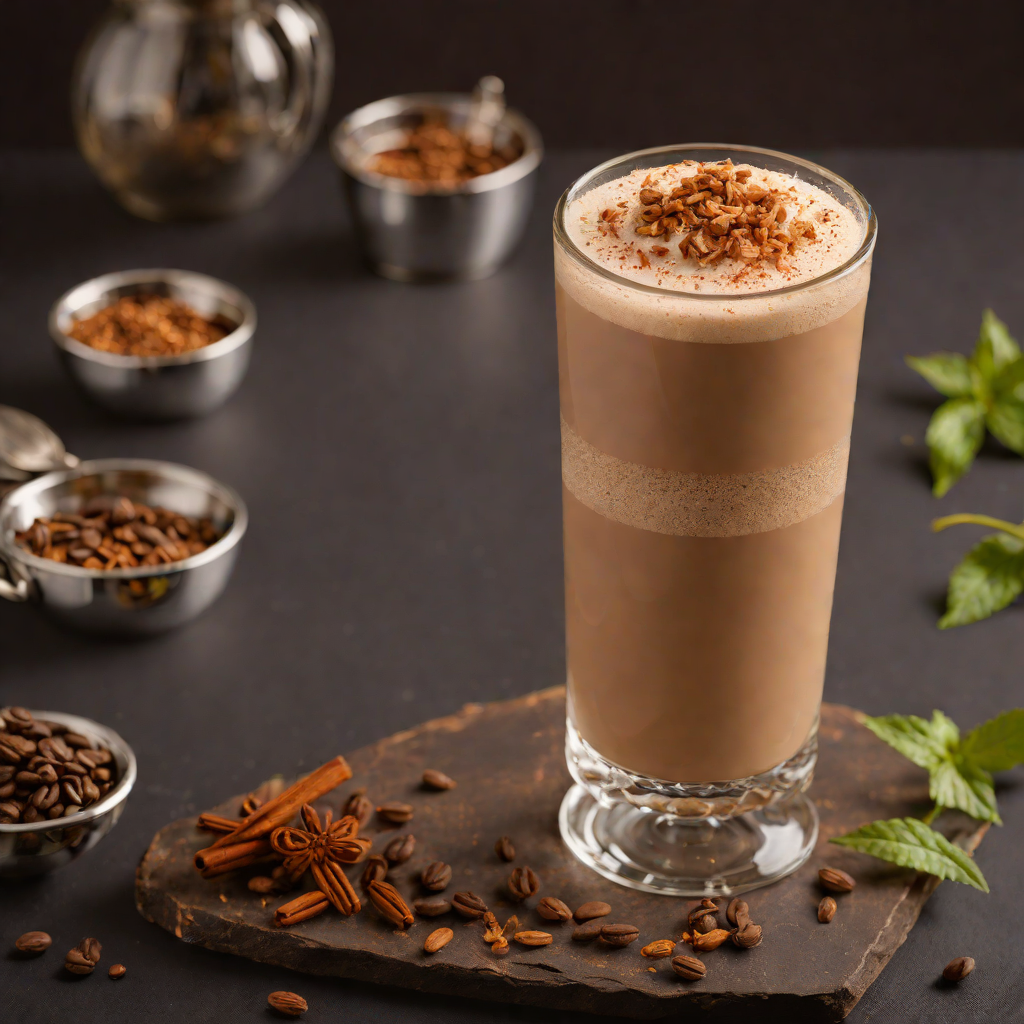 Ethiopian Coffee-Inspired Cardamom-Spiced Chai Latte