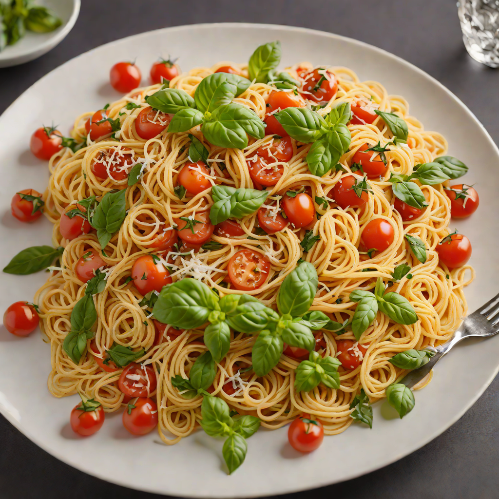 One-Pot Tomato and Basil Spaghetti