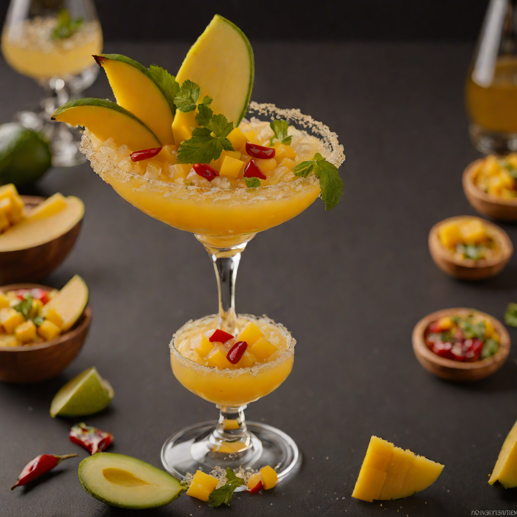 Chili-Infused Mango Margarita