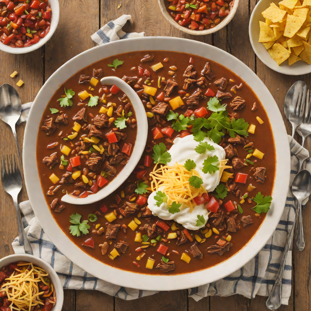 Smoky Texas Regional Brisket Chili