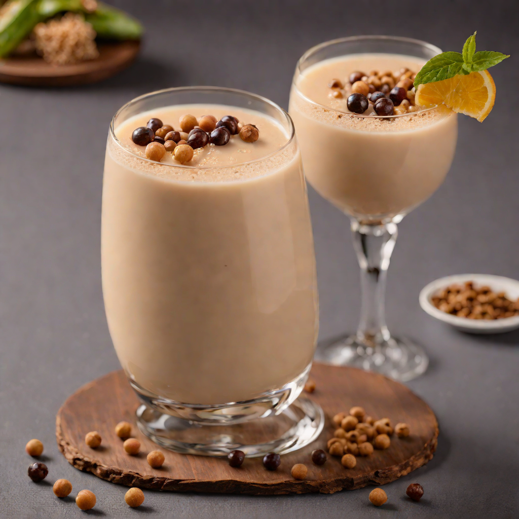 Jasmine Milk Tea with Brown Sugar Boba Pearls