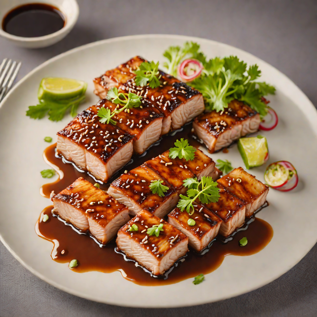 Pan-Seared Shanghai-Style Pork Belly with Sweet Soy Glaze