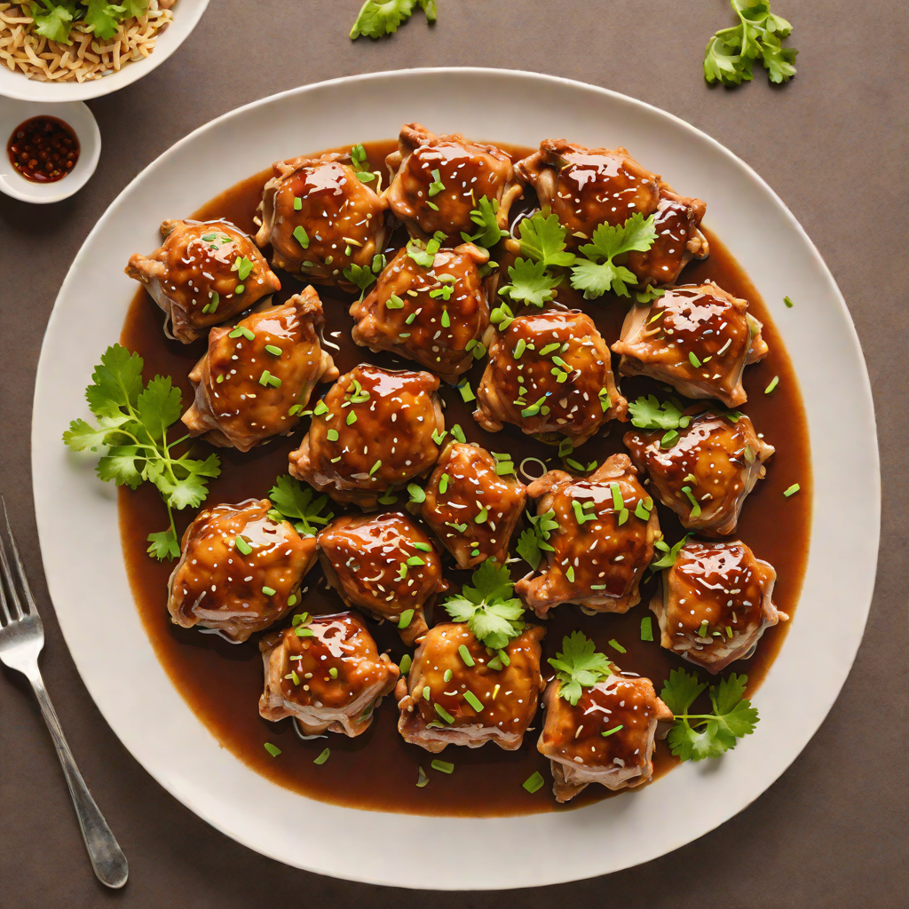 Shanghai-Style Braised Red-Cooked Chicken Thighs