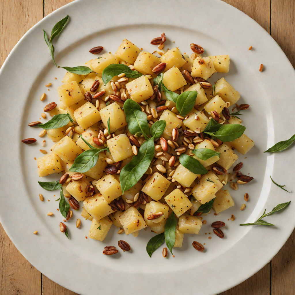 Pan-Seared Gnocchi with Sage Brown Butter and Toasted Pine Nuts