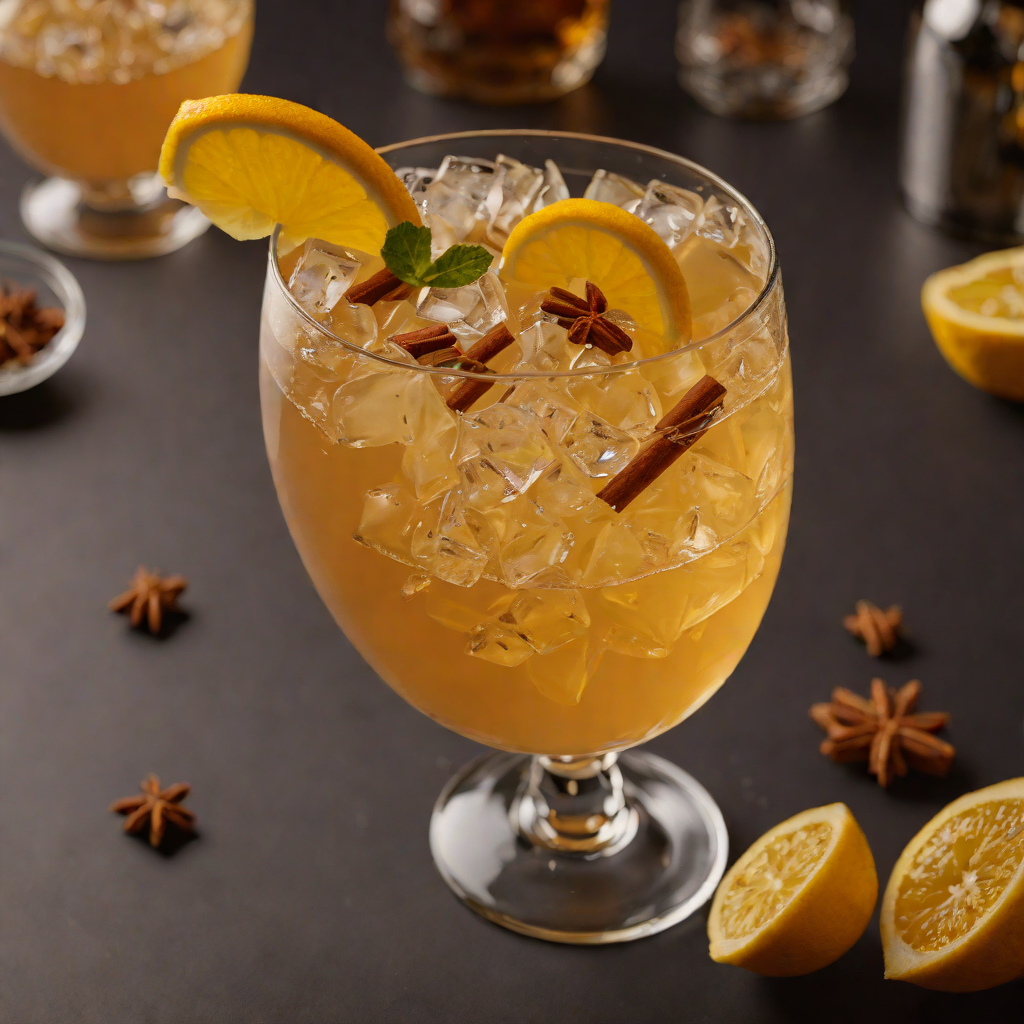 Honeyed Spiced Whiskey Sour