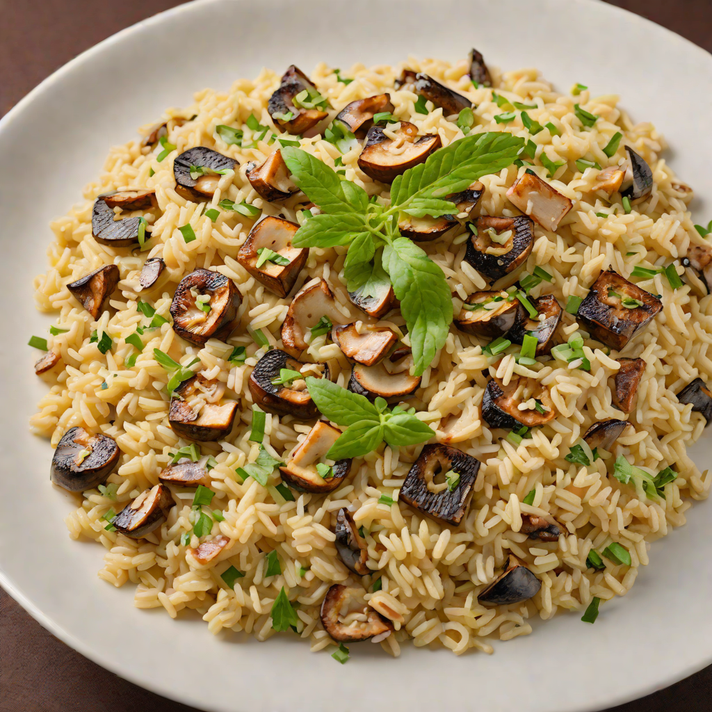 Sautéed Wisconsin Cheese and Mushroom Risotto