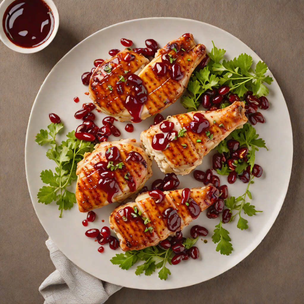 Grilled Maple-Glazed Chicken with Wisconsin Cranberry Relish