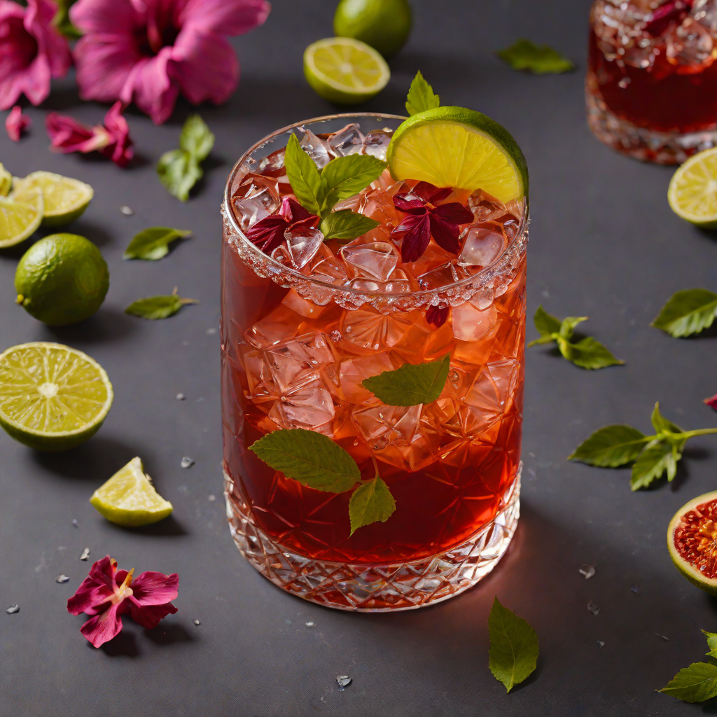 Imbibed Hibiscus and Lime Cold Brew Tea