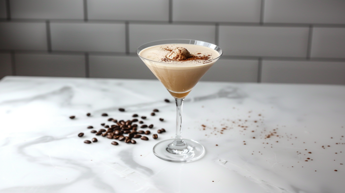 Vanilla Almond Espresso Martini