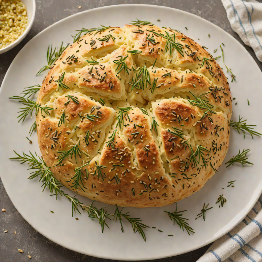 Veggie-Packed Damper Bread with Wattleseed