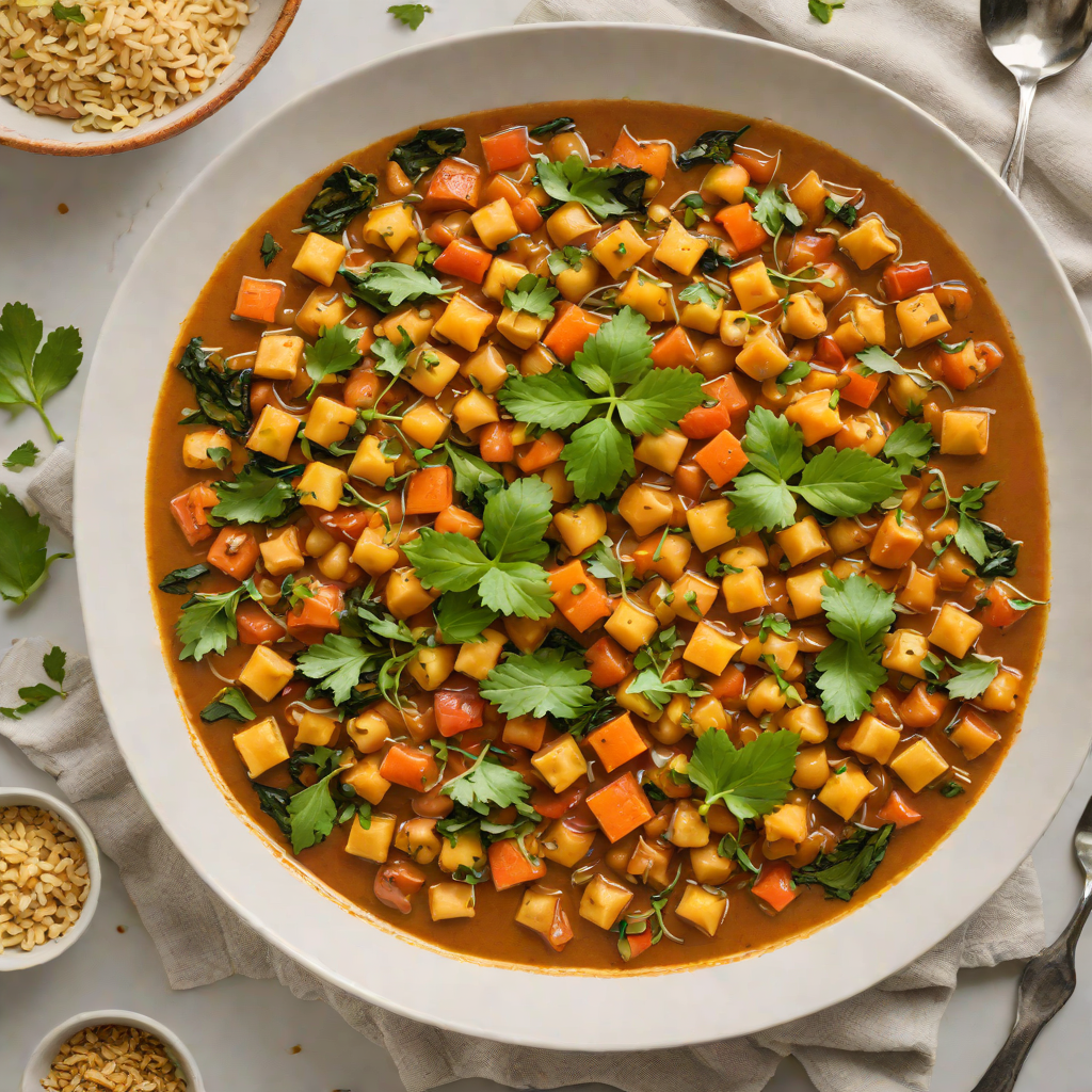 Moroccan-Spiced Chickpea and Vegetable Stew