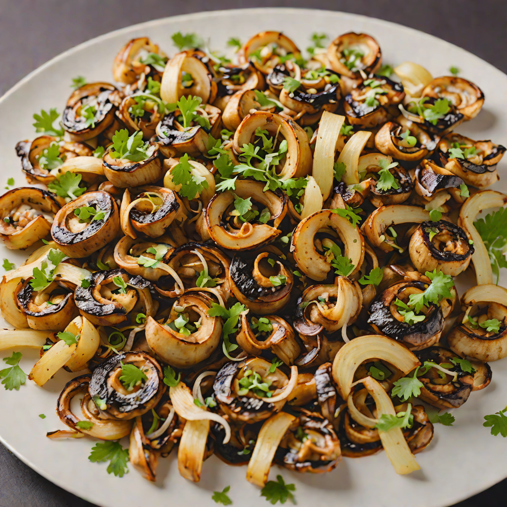 Mushroom and Onion Tibs with Mitmita Spice