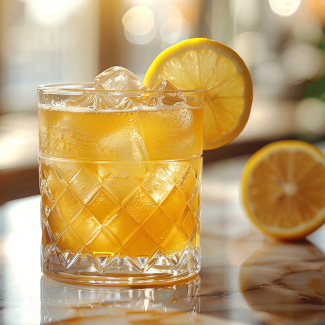 Smoky Islay Scotch Sour with Honey and Citrus