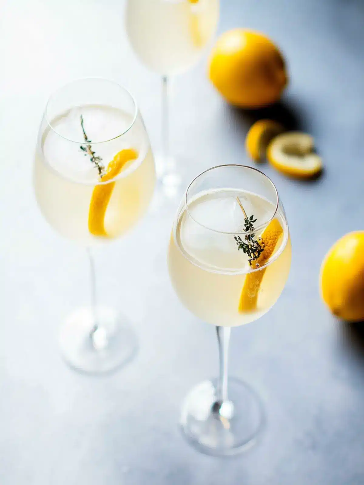 French 75 Sparkling Citrus Twist