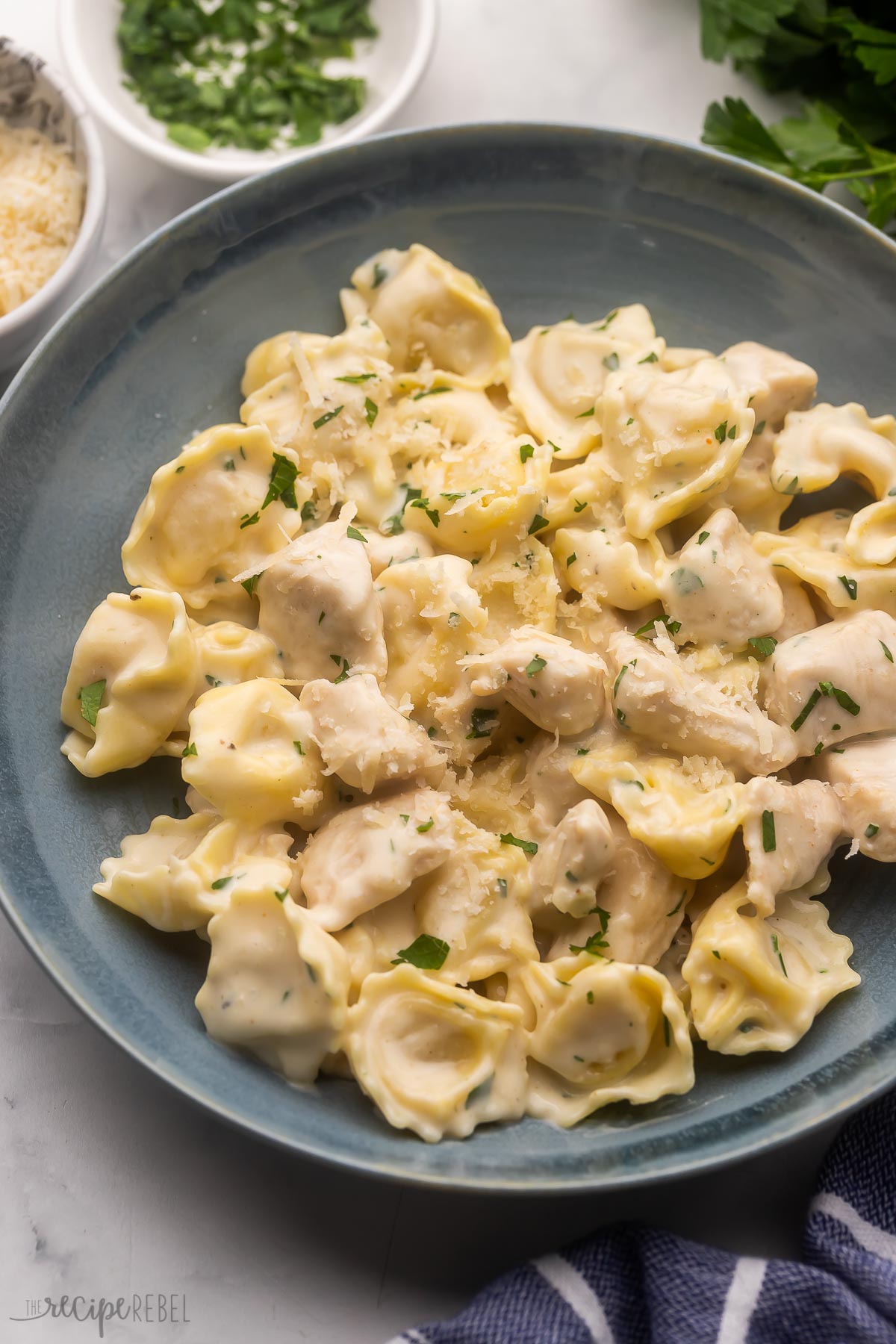 Three-Ingredient Chicken Sausage Tortellini
