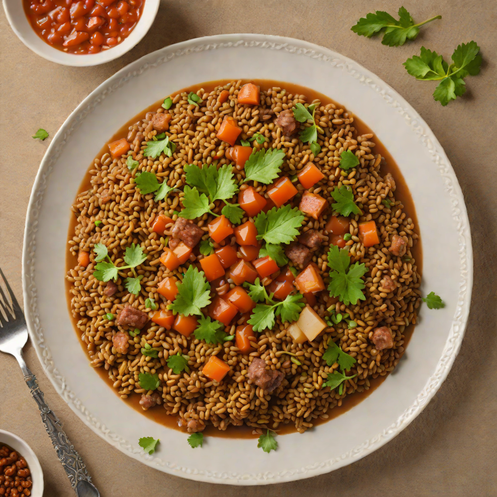 Slow-Cooked Ethiopian Lentil Misir Wot with Niter Kibbeh
