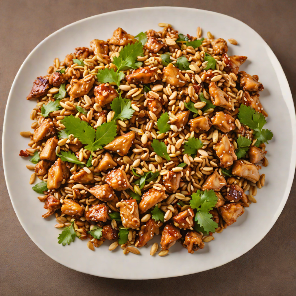 Szechuan Stir-Fried Chicken with Toasted Peanuts